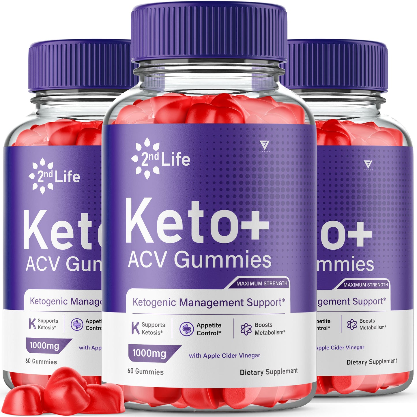 2nd Life Keto + ACV Gummies