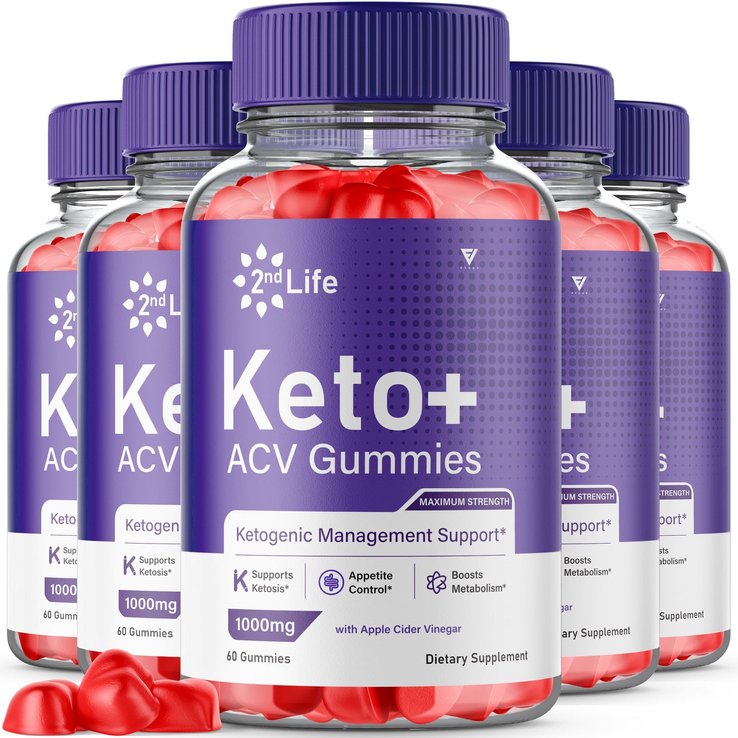 2nd Life Keto + ACV Gummies