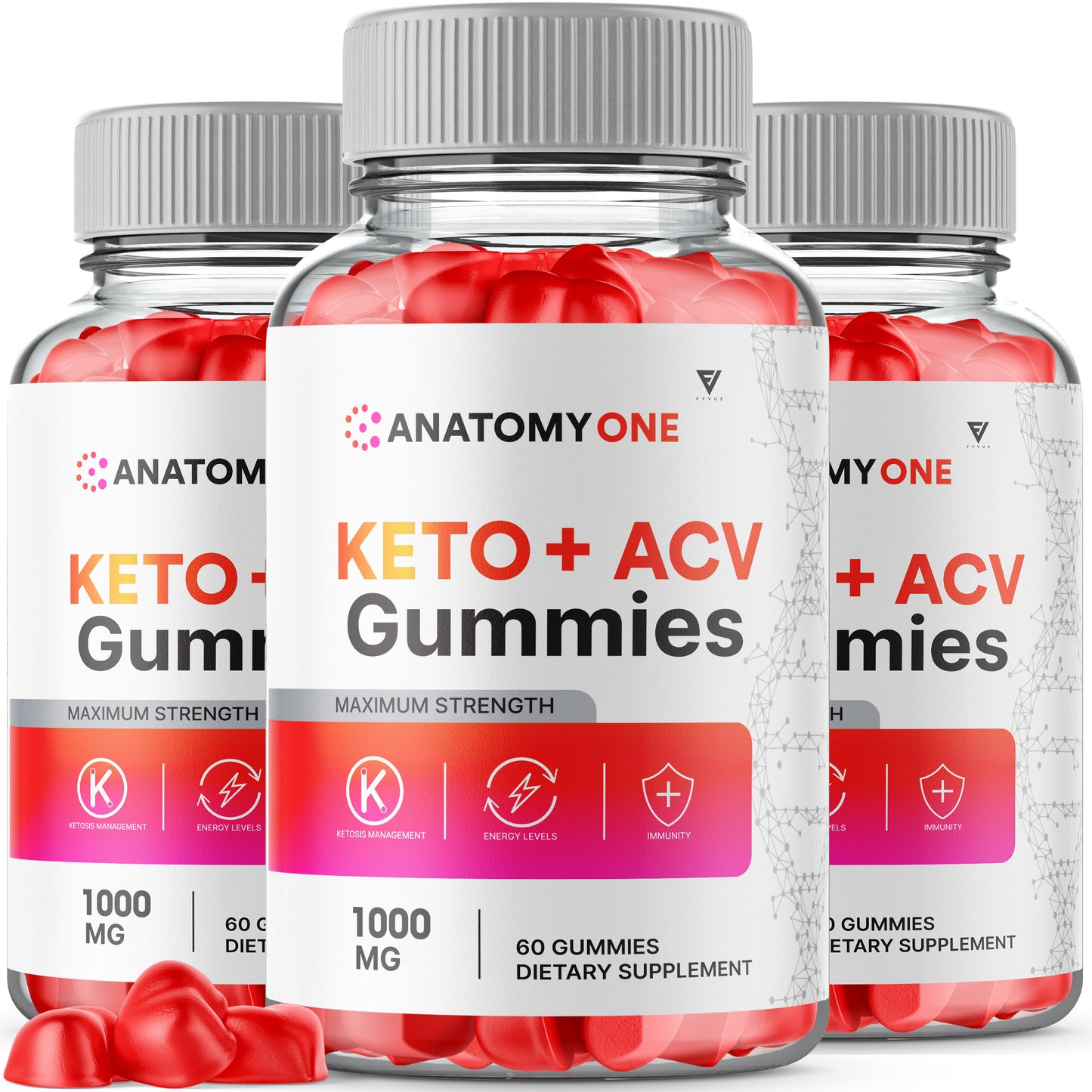 Anatomy One Keto + ACV Gummies