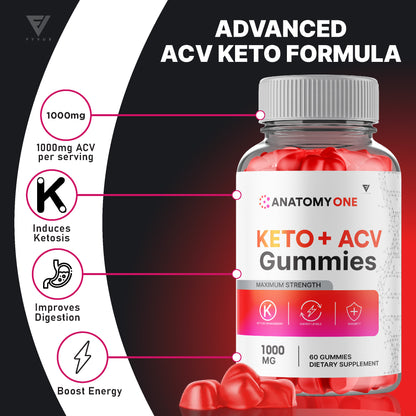 Anatomy One Keto + ACV Gummies