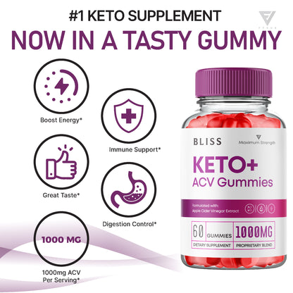 Bliss Keto ACV Gummies