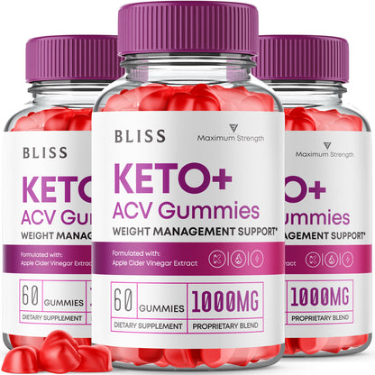 Bliss Keto ACV Gummies