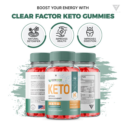 ClearFactor - Keto ACV Gummies