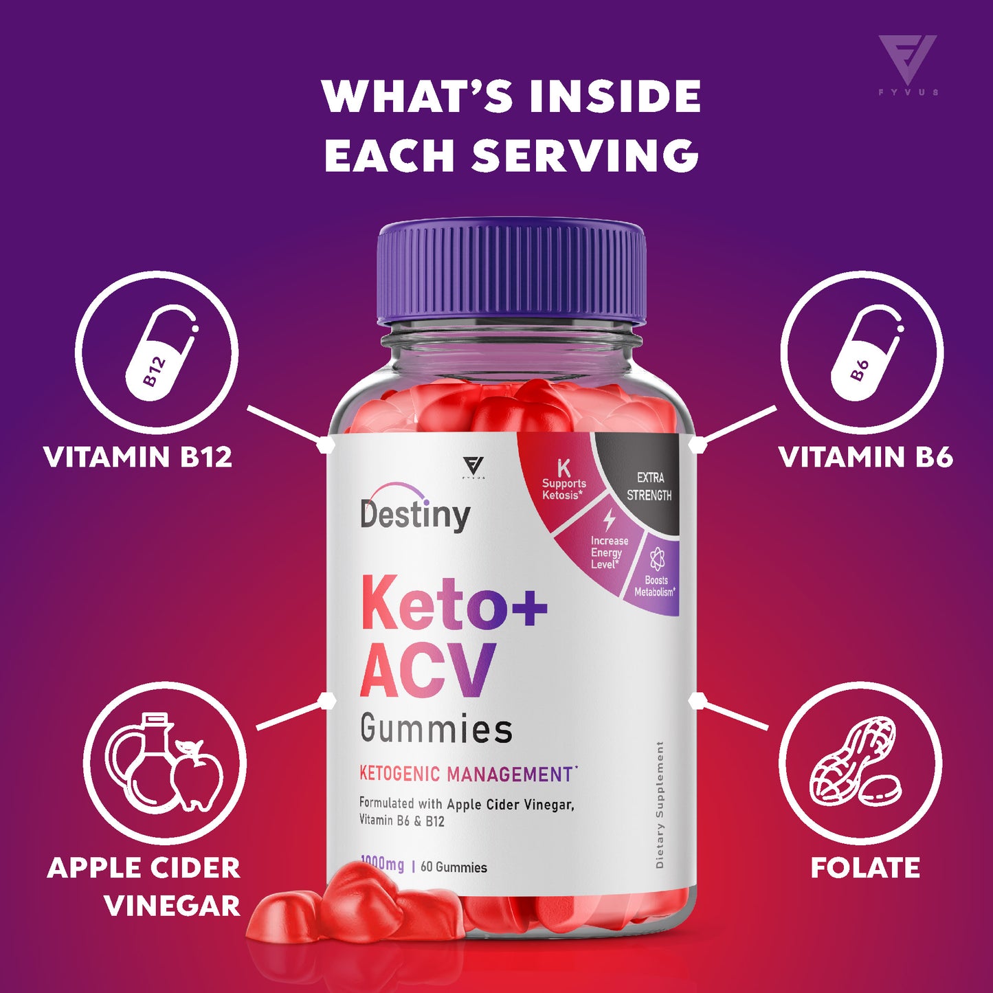 Destiny - Keto ACV Gummies