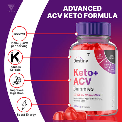 Destiny - Keto ACV Gummies