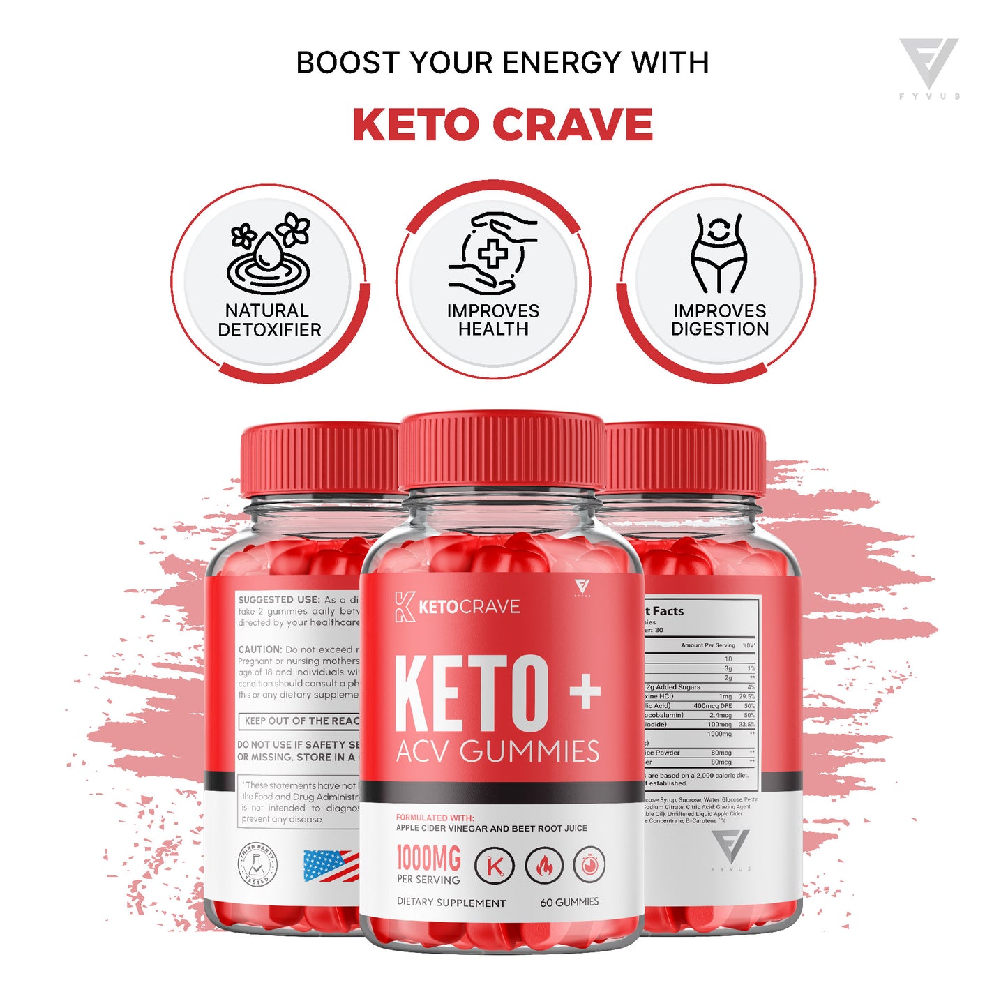 KetoCrave - Keto ACV Gummies