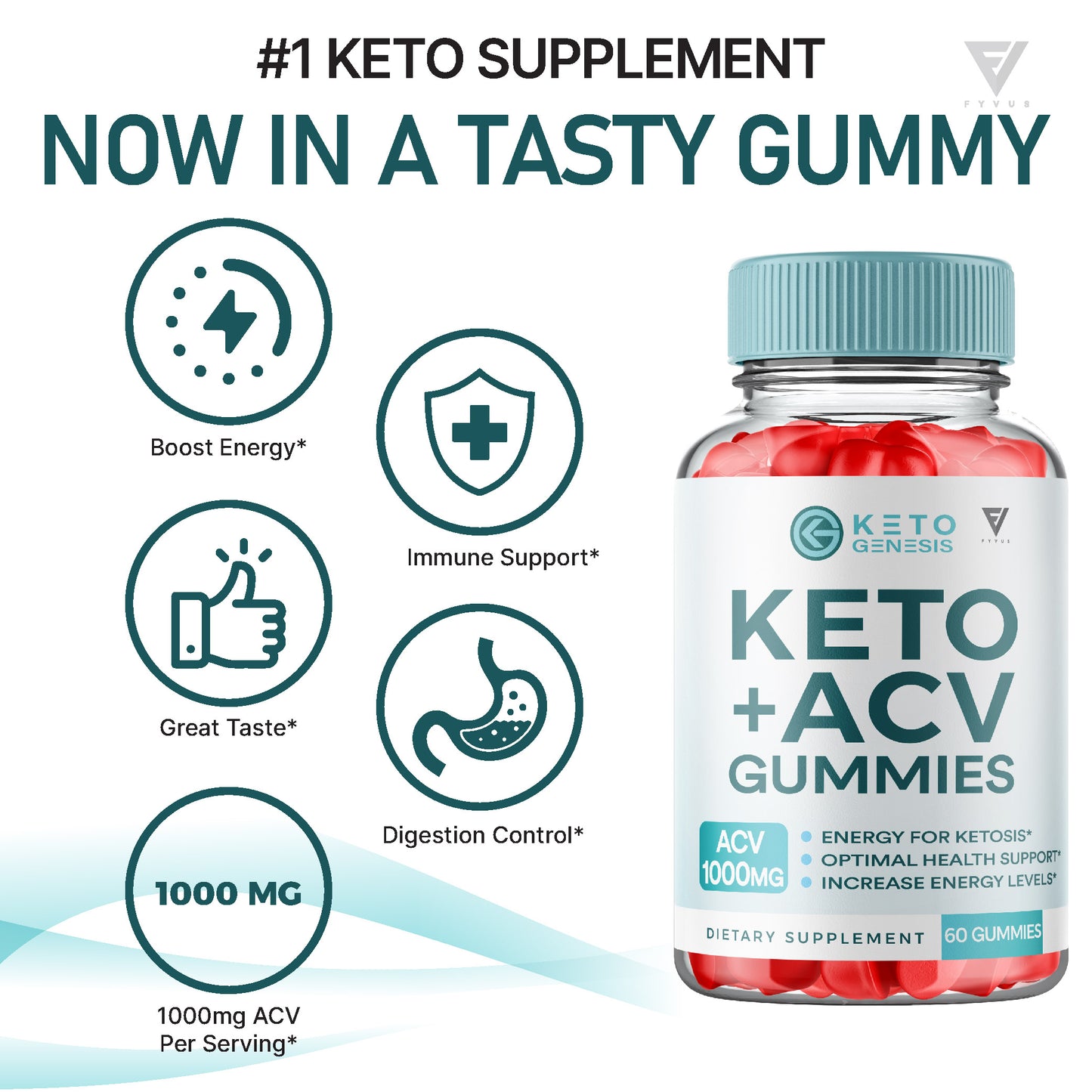 Keto Genesis - Keto ACV Gummies