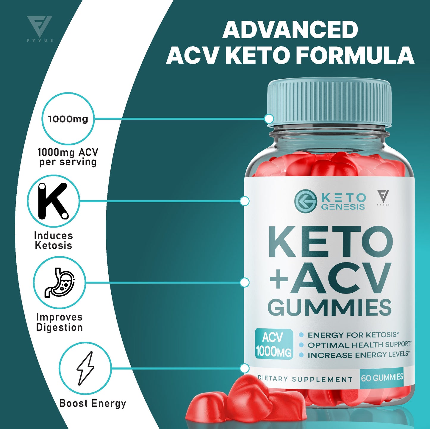 Keto Genesis - Keto ACV Gummies