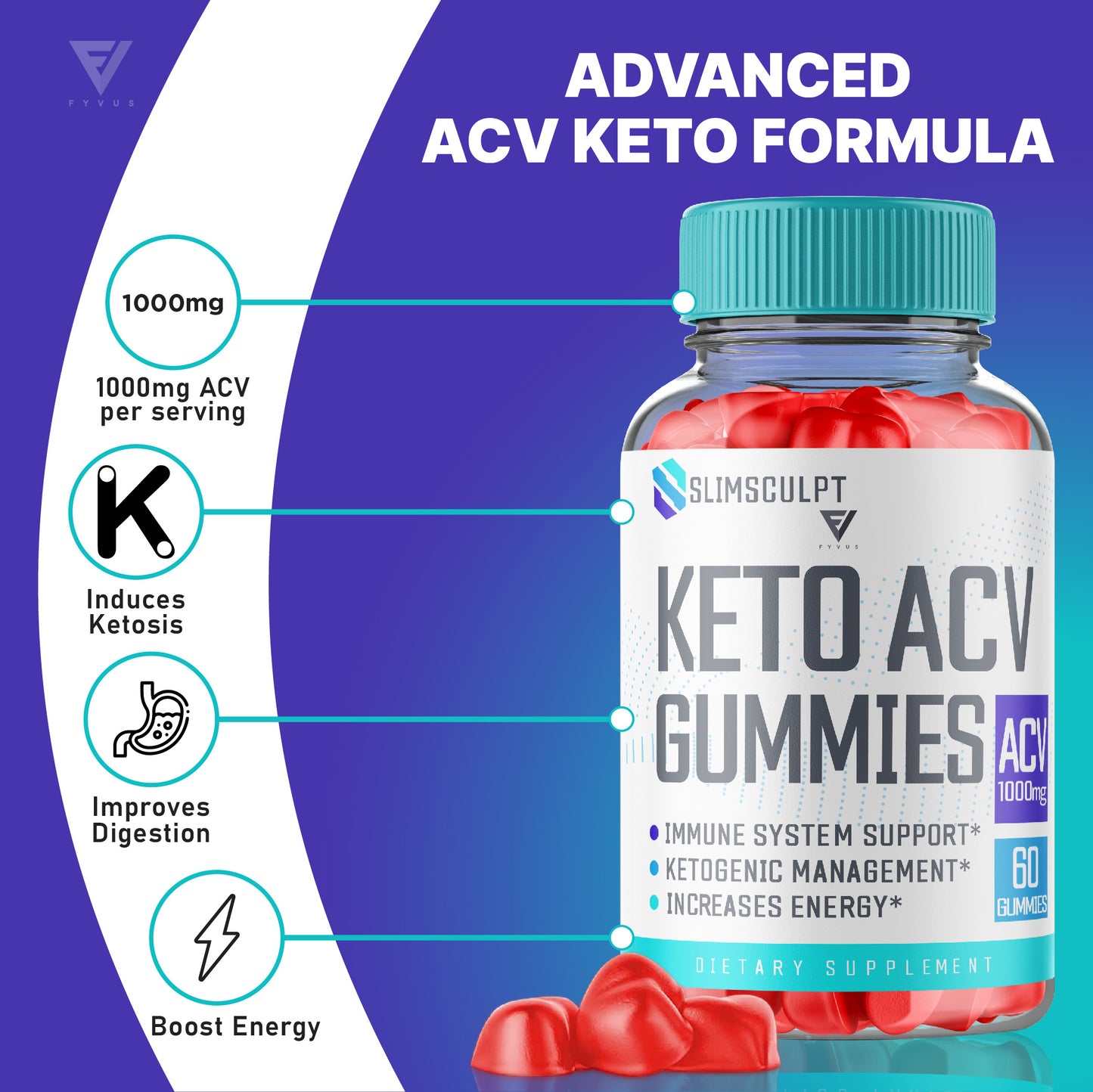 SlimSculpt - Keto ACV Gummies