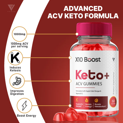 X10 Boost - Keto ACV Gummies