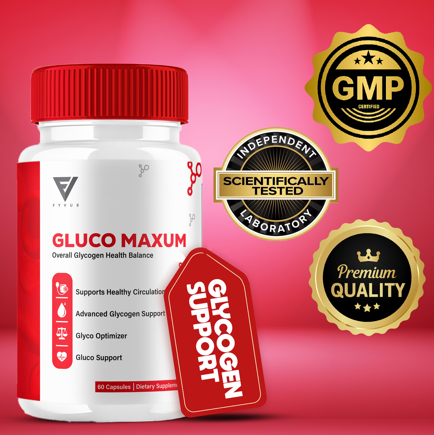 Gluco Maxum Glycogen Support Capsules