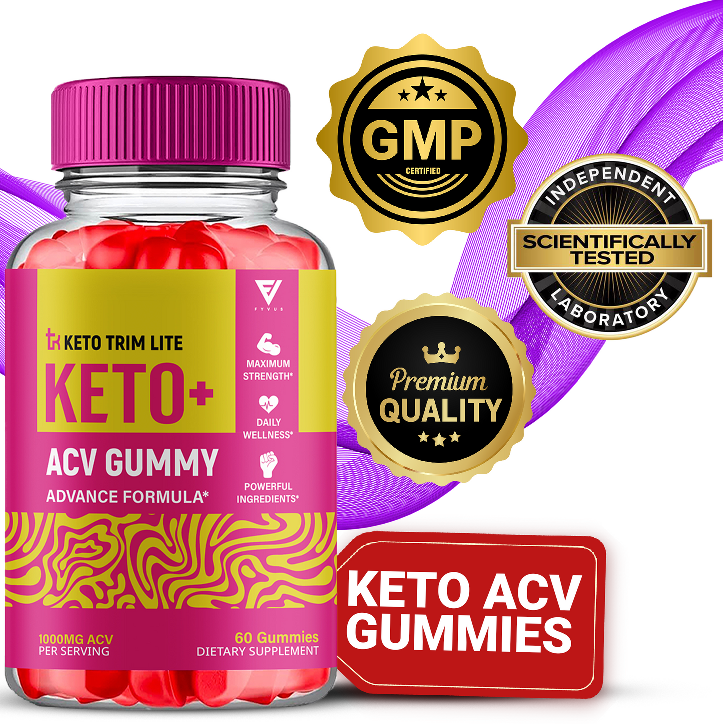 Keto Trim Lite Keto ACV Gummies