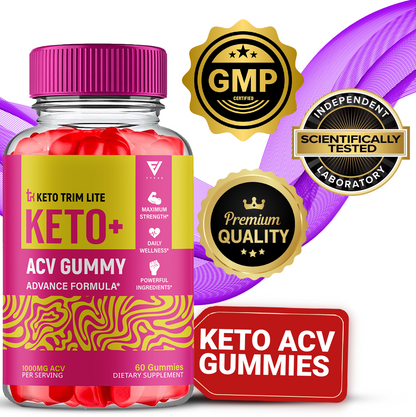 Keto Trim Lite Keto ACV Gummies