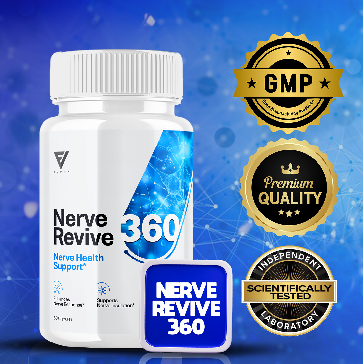 Nerve Revive 360 Nootropic Capsules