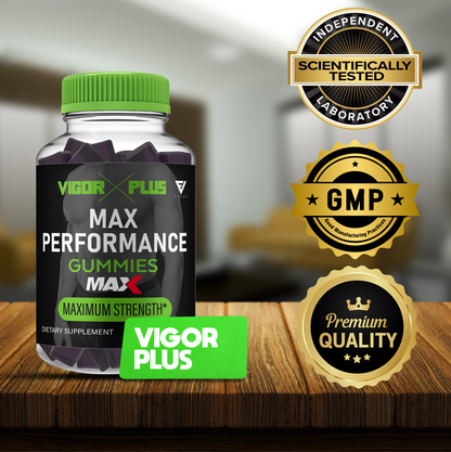 Vigor Plus Max Gummies