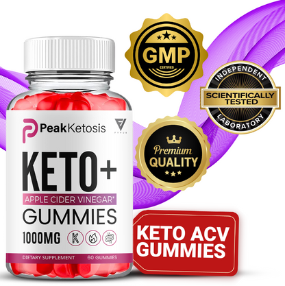 Peak Ketosis Keto ACV Gummies