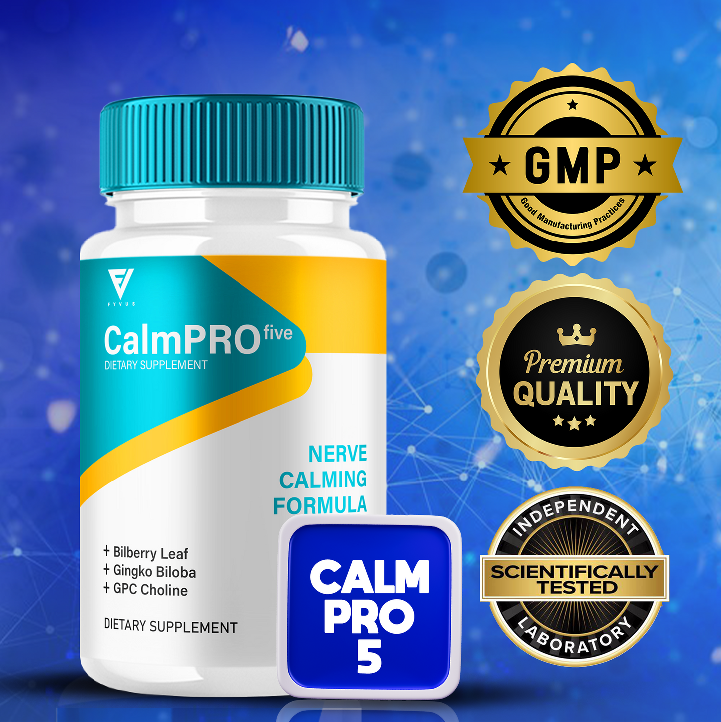 Calm Pro 5 Nootropic Capsules