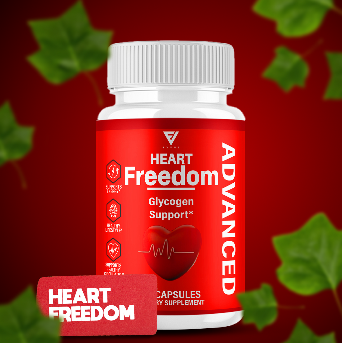 Heart Freedom Glycogen Support Capsules