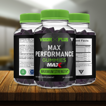 Vigor Plus Max Gummies