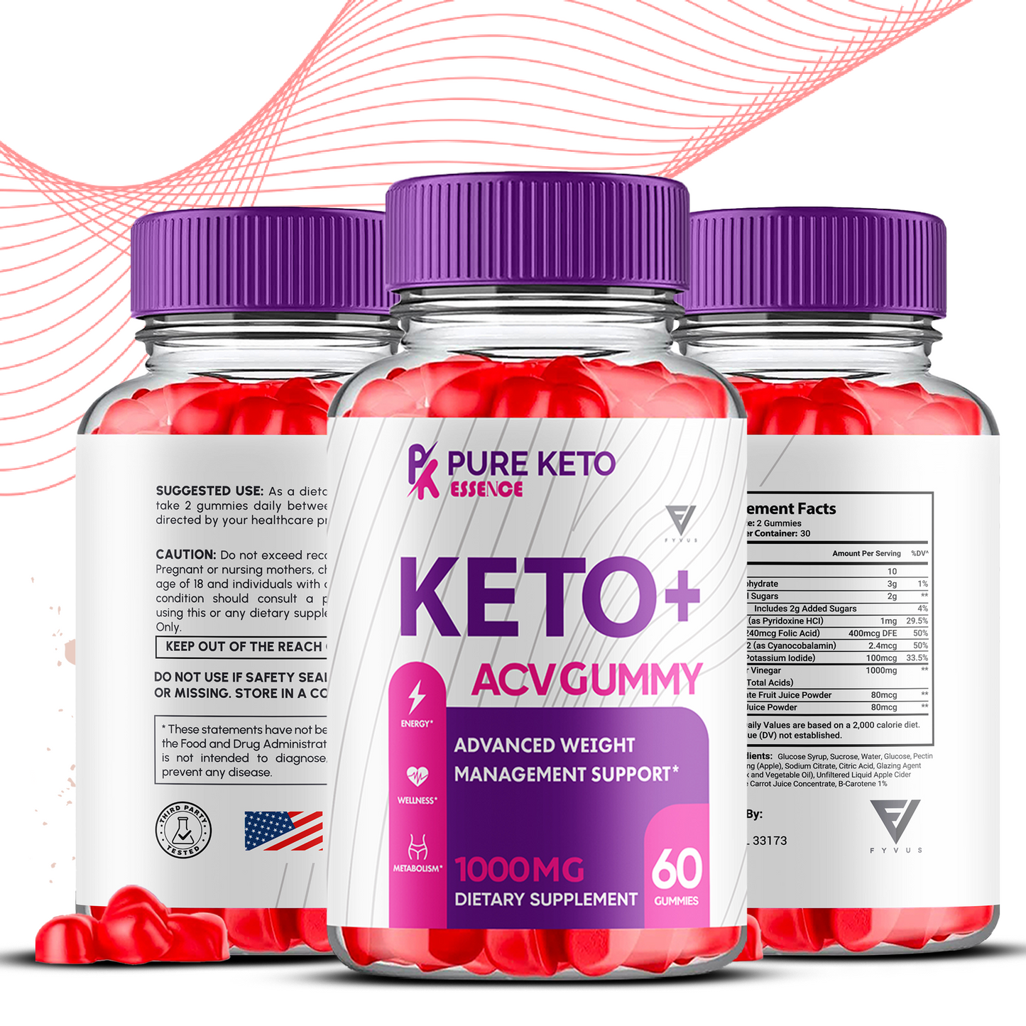 Pure Keto Essence ACV Gummies