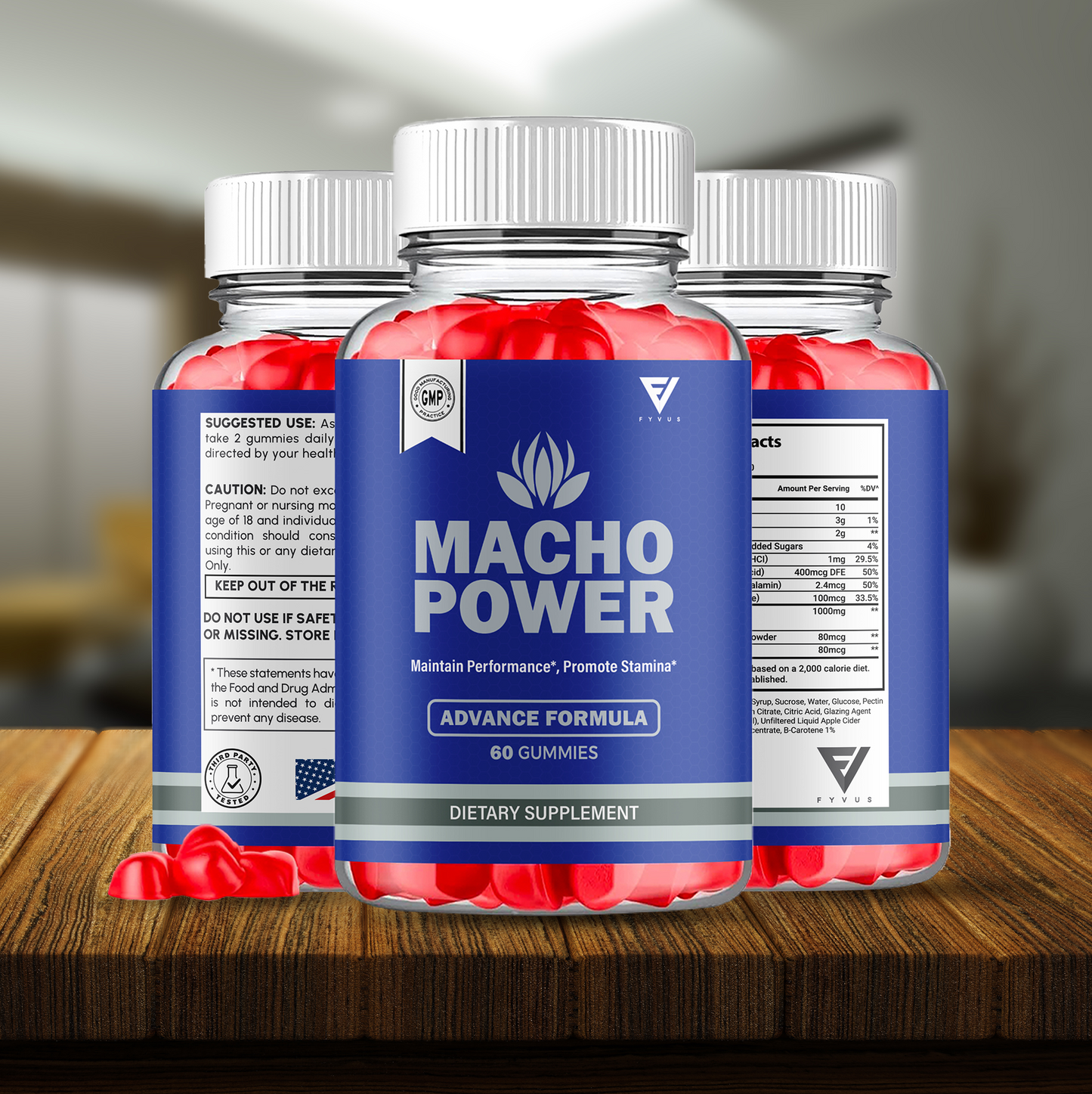 Macho Power Gummies