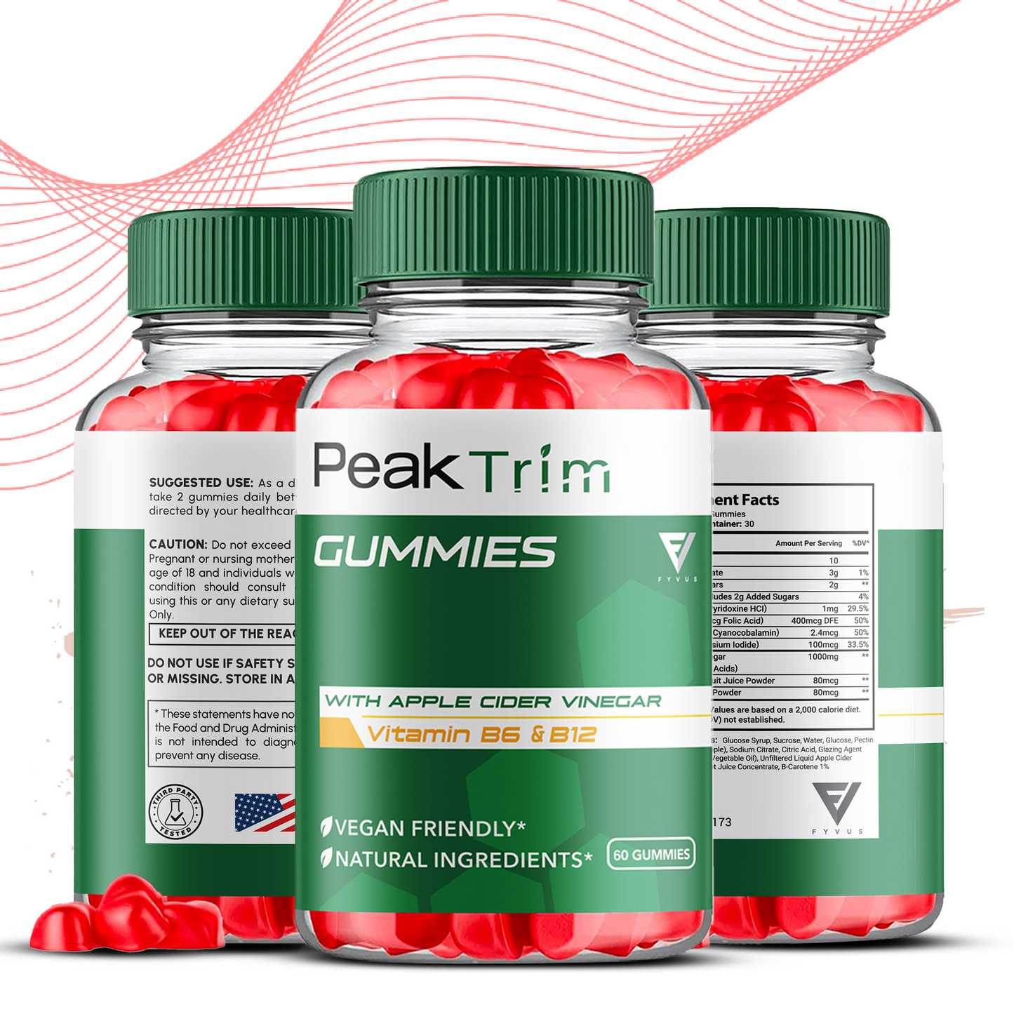 Peak Trim Keto ACV Gummies