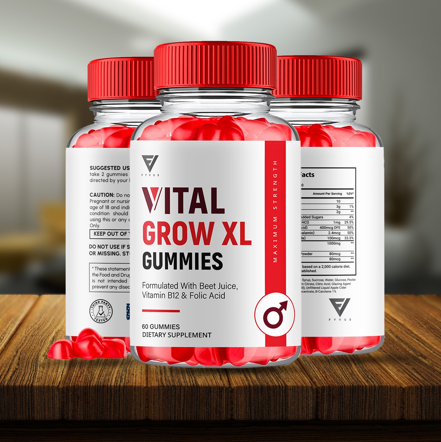 Vital Grow XL Gummies