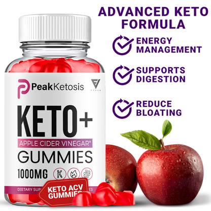 Peak Ketosis Keto ACV Gummies