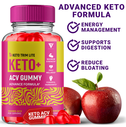 Keto Trim Lite Keto ACV Gummies