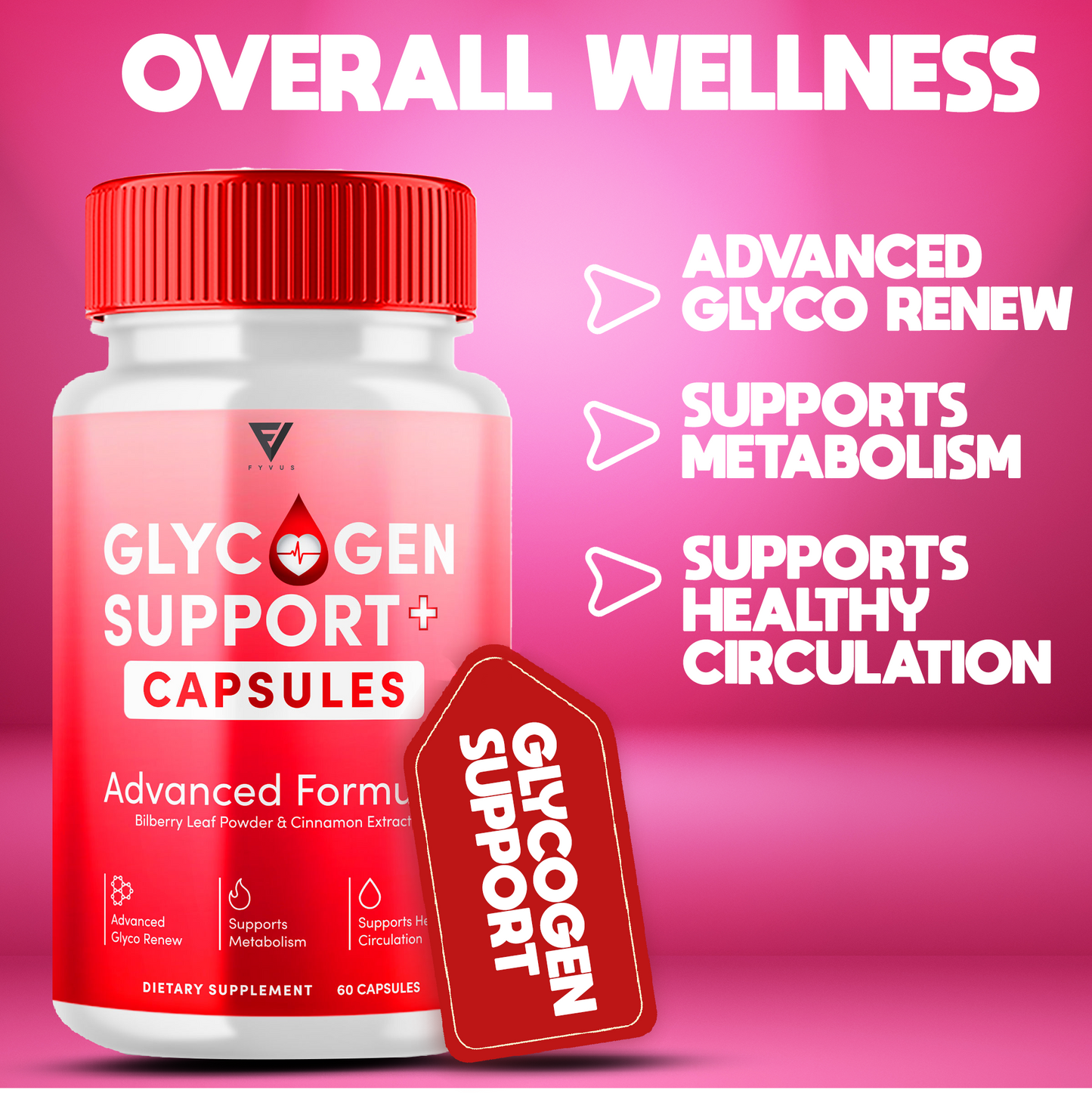 Glucose Support Glycogen Capsules