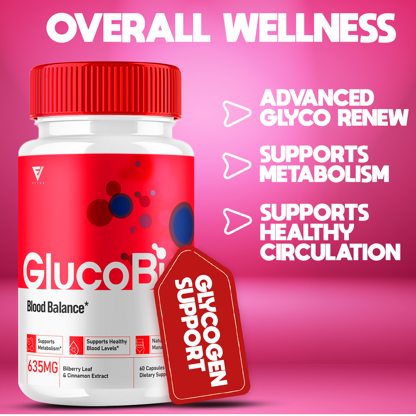 GlucoBio Glycogen Support Capsules