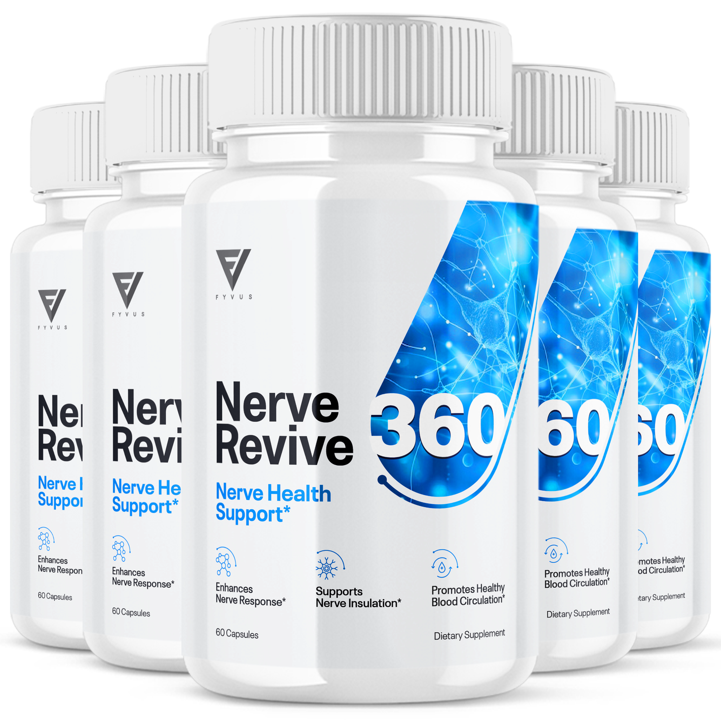 Nerve Revive 360 Nootropic Capsules