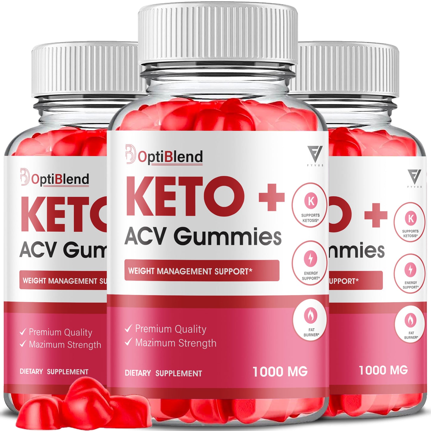 Optiblend ACV Keto Gummies