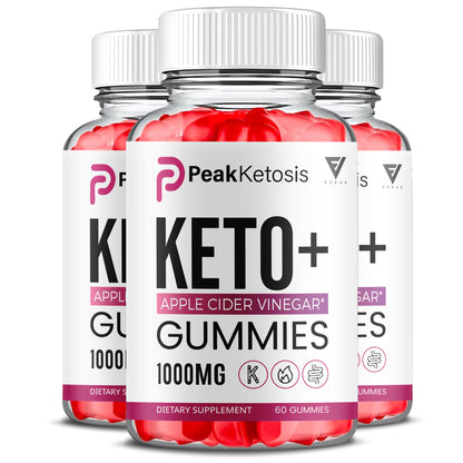 Peak Ketosis Keto ACV Gummies