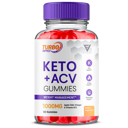 Turbo Ripped Keto ACV Gummies