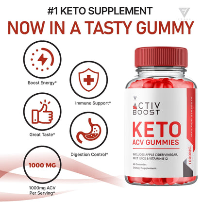 Activ Boost - Keto ACV Gummies - Vitamin Place