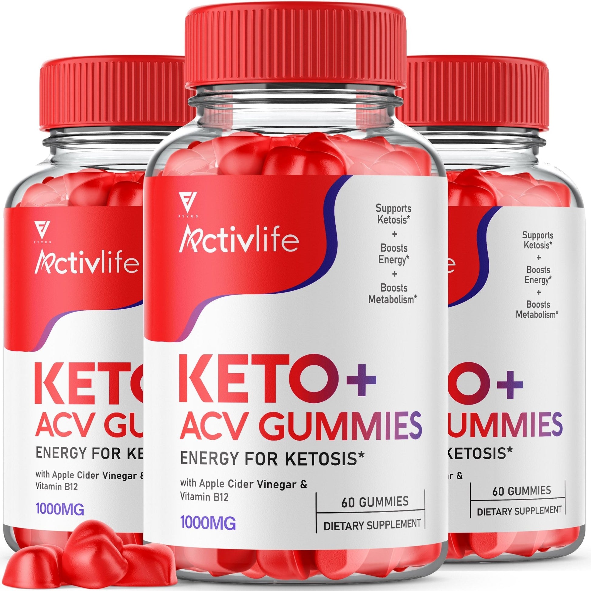 ActivLife - Keto ACV Gummies - Vitamin Place