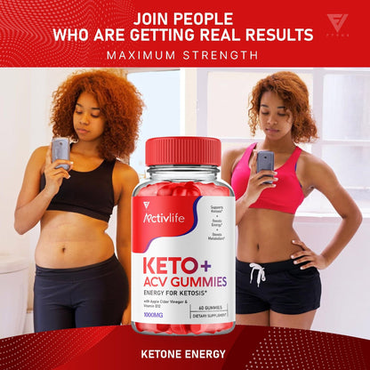 ActivLife - Keto ACV Gummies - Vitamin Place