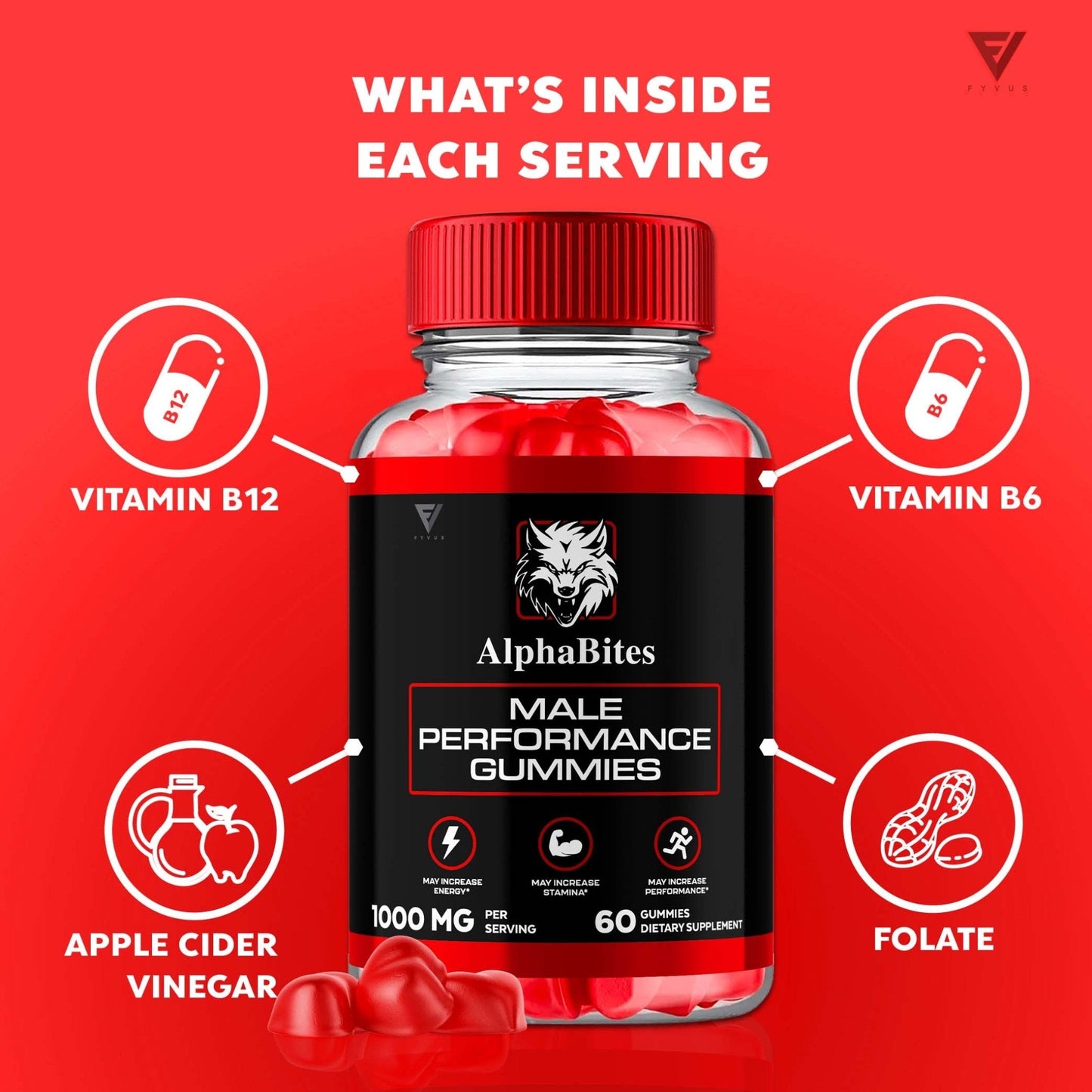 AlphaBites - Keto ACV Gummies - Vitamin Place