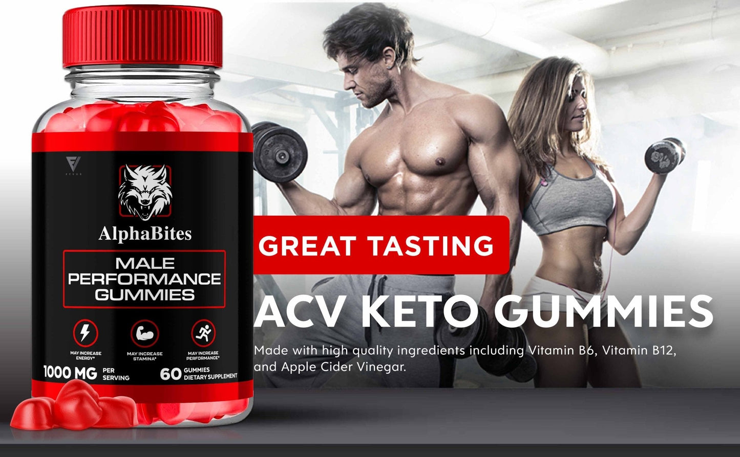 AlphaBites - Keto ACV Gummies - Vitamin Place