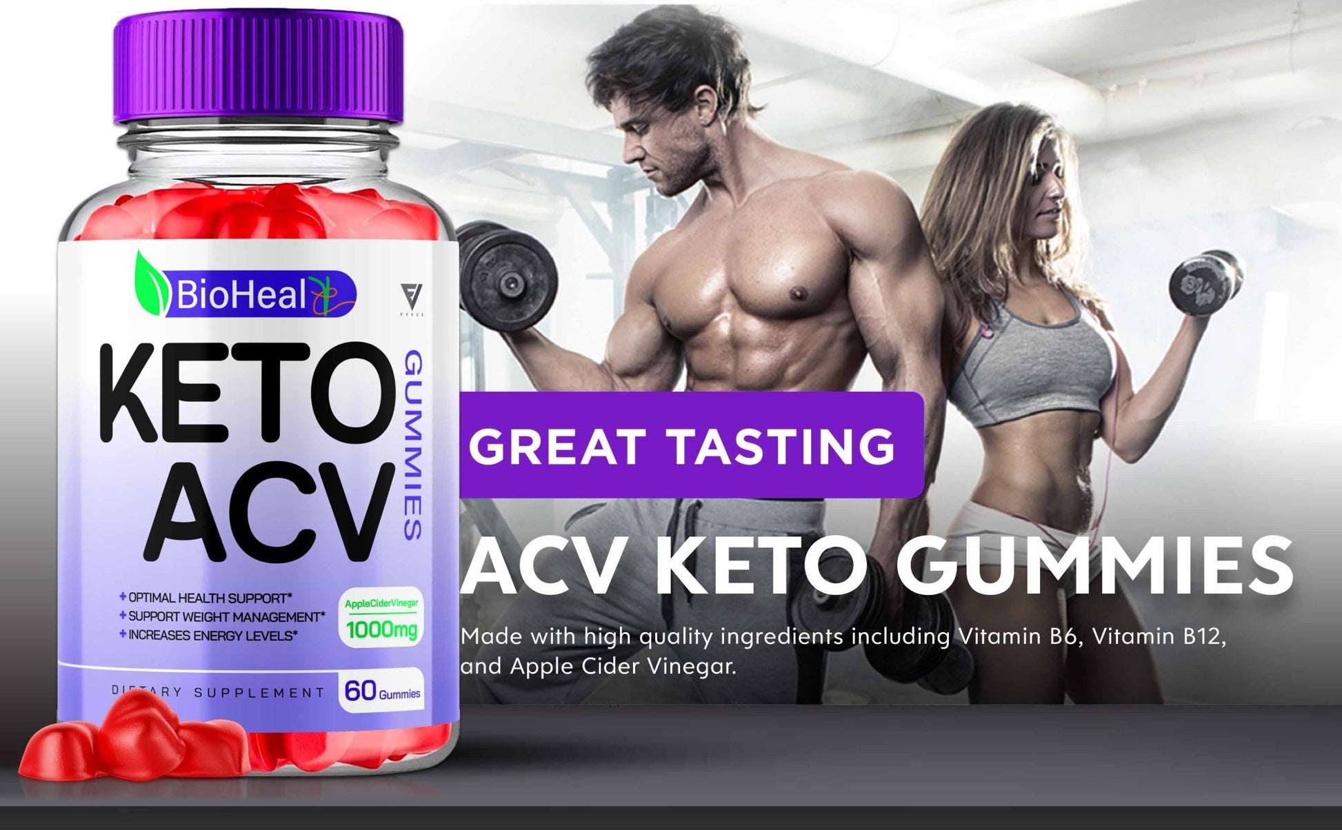 BioHeal - Keto ACV Gummies - Vitamin Place