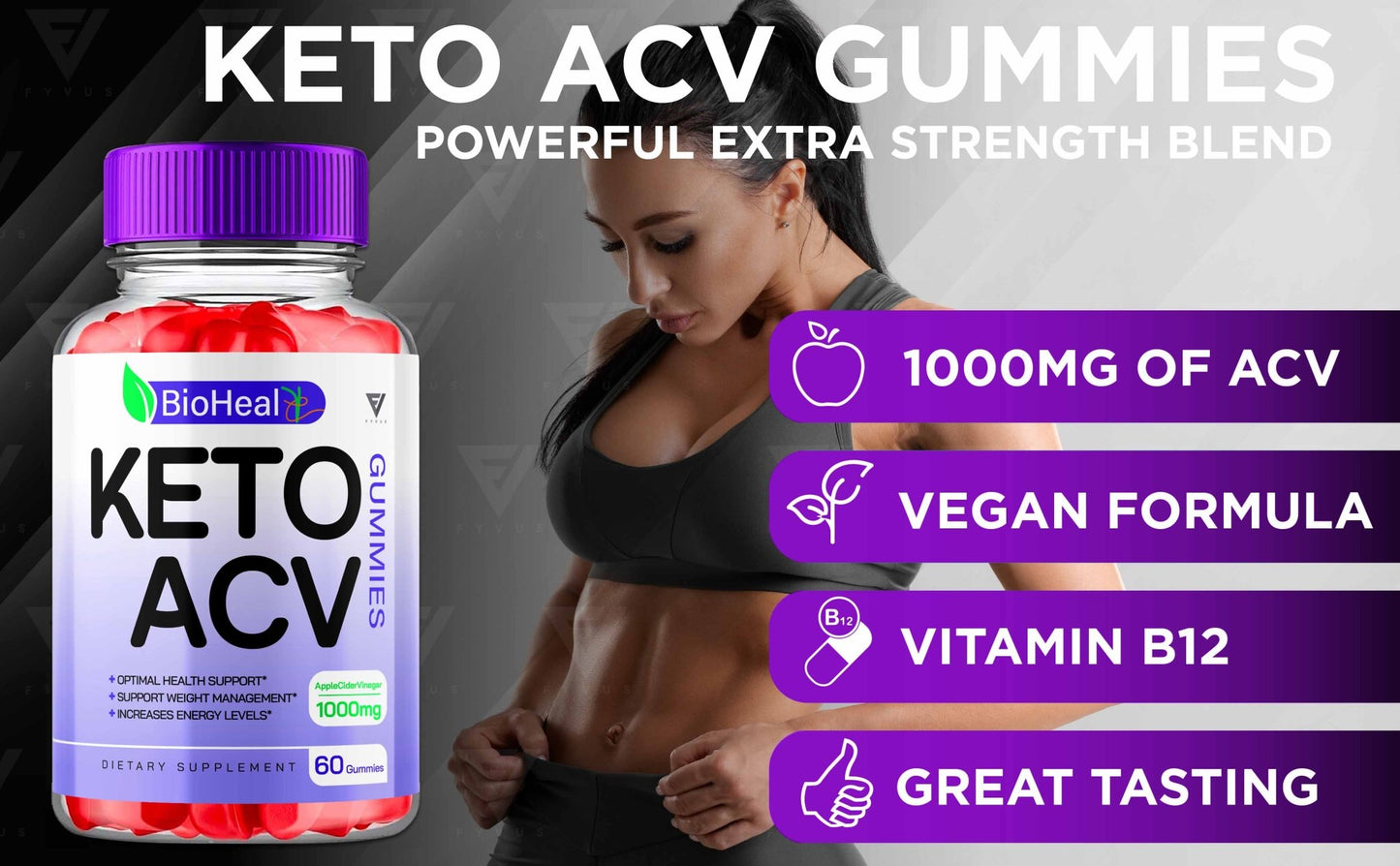 BioHeal - Keto ACV Gummies - Vitamin Place