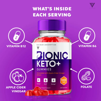 Bionic - Keto ACV Gummies - Vitamin Place