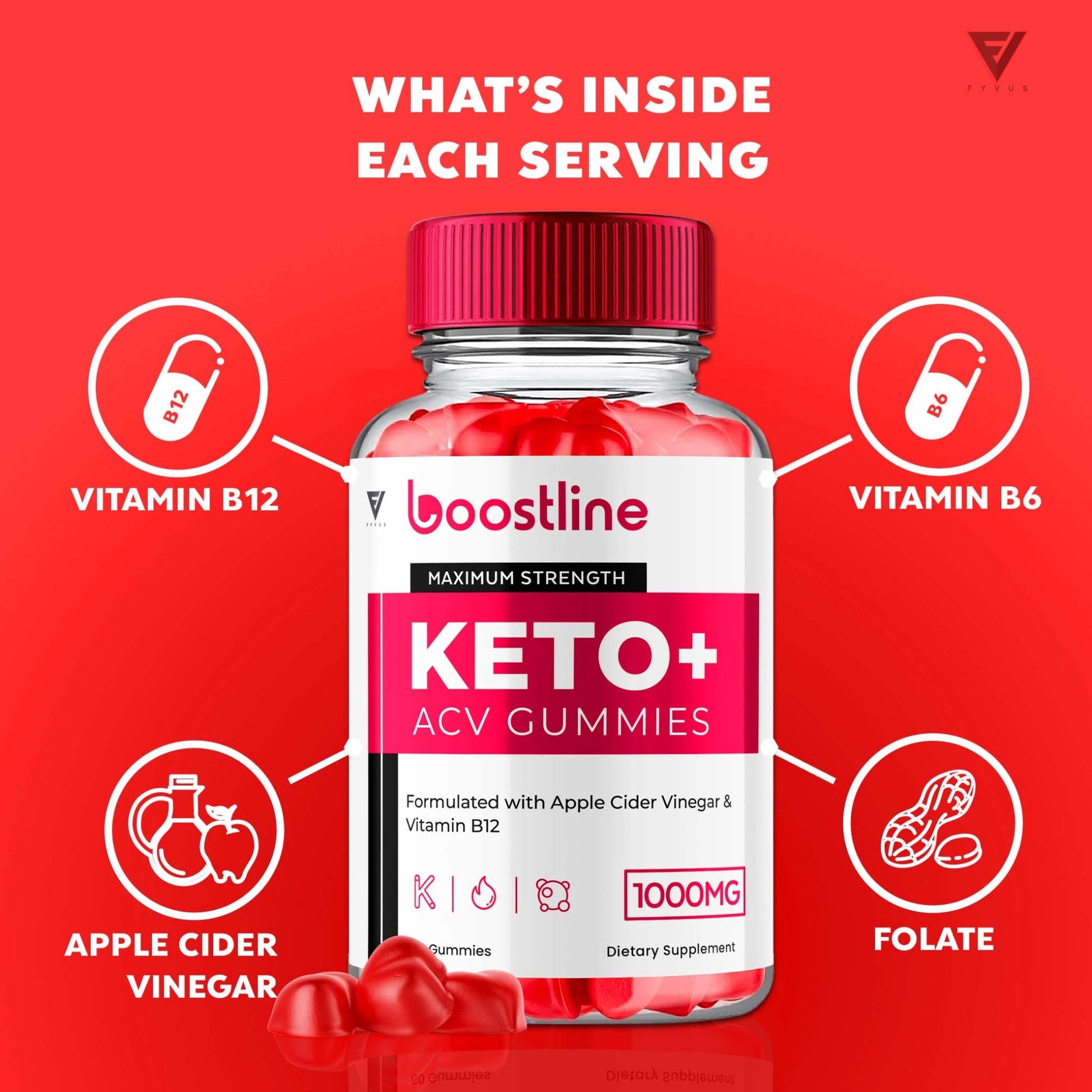 Boostline - Keto ACV Gummies - Vitamin Place