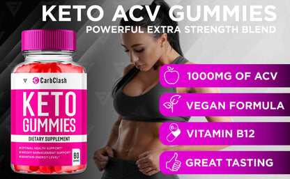 CarbClash - Keto ACV Gummies - Vitamin Place