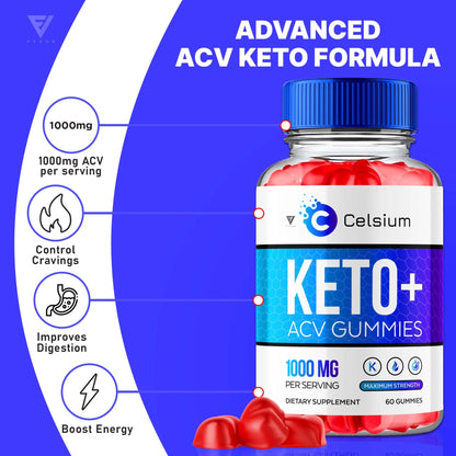 Celsium - Keto ACV Gummies - Vitamin Place