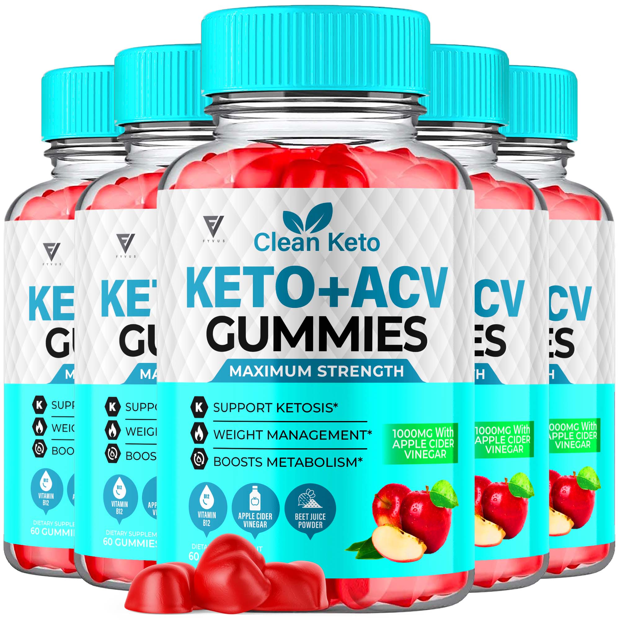 Clean Keto - Keto ACV Gummies - Vitamin Place