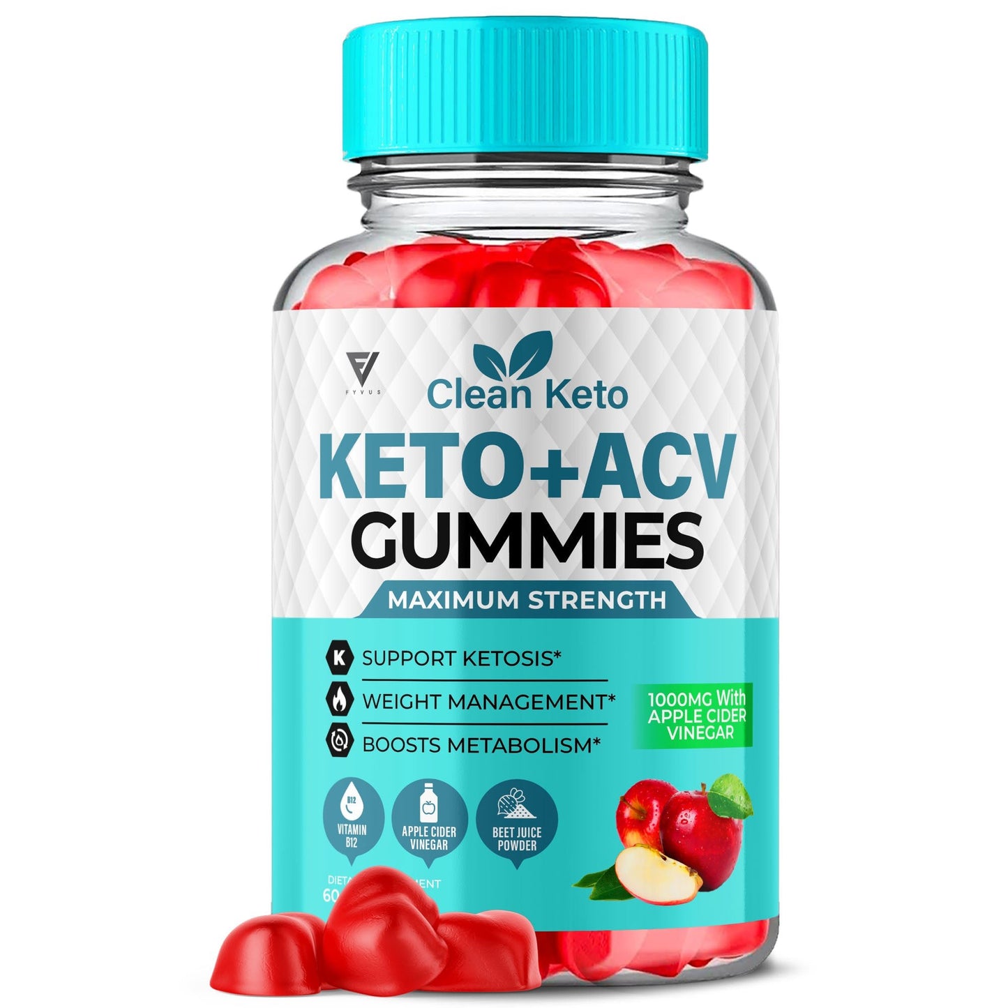 Clean Keto - Keto ACV Gummies - Vitamin Place