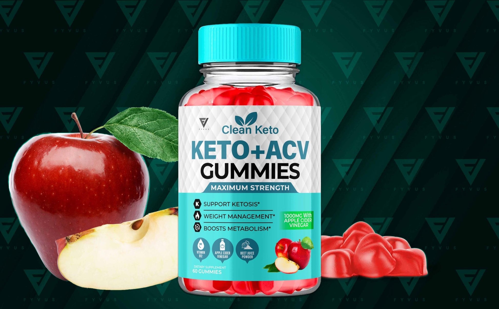 Clean Keto - Keto ACV Gummies - Vitamin Place