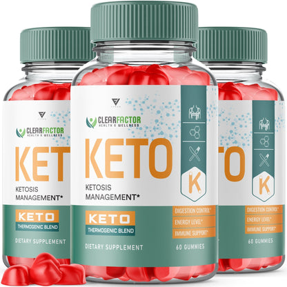 ClearFactor - Keto ACV Gummies - Vitamin Place